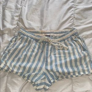 Blue/White Aerie Shorts